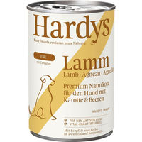 Produktbild von Hardys VITAL Hundefutter Lamm mit Karotte und Beeren 6x400g