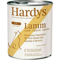 Produktbild von Hardys VITAL Hundefutter Lamm mit Karotte und Beeren 6x800g