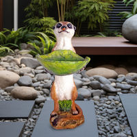 Produktbild von Harms Bodenfutterstation für Vögel aus Kunstharz in Braun und Bunt