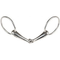 Produktbild von Harry's Horse 2-Ring-Gebiss aus Edelstahl für Pferde in Silber Größe M