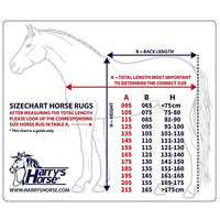 Produktbild von Harry's Horse Abschwitzdecke Champion Schwarz 195cm