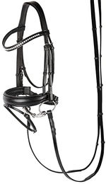 Harry's Horse Allegro Trense aus Leder in Schwarz Größe L – Bild 1 von 4