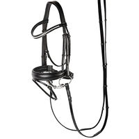 Produktbild von Harry's Horse Allegro Trense aus Leder in Schwarz Größe L