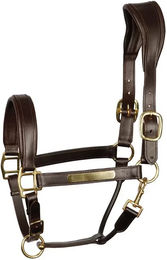 Harry's Horse Anatomisches Lederhalfter für Pferde in Braun – Bild 1 von 2
