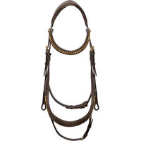 Produktbild von Harry's Horse Anatomisches Reitkomplettzeug aus Leder für Ponys in Braun