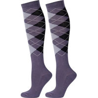 Produktbild von Harry's Horse Argyle Socken aus Baumwolle Unisex Bunt Lila Größe S