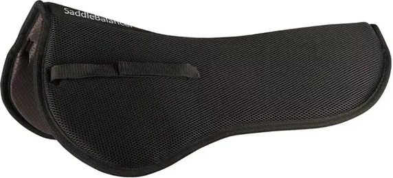 Produktbild von Harry's Horse Balancer-Sattelpad für Pferde mit Memory Foam in Schwarz