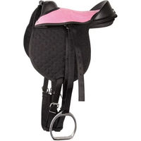 Produktbild von Harry's Horse Bambino Gamaschen für Pferde aus Nylon in Schwarz und Rosa