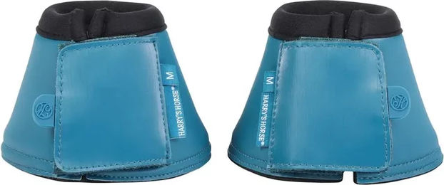 Produktbild von Harry's Horse BamBooBoot Hufglocken für Pferde aus Bambus in Türkis
