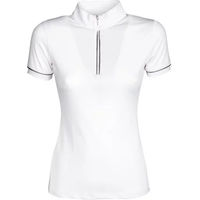 Produktbild von Harry's Horse Blackpool Wettkampf-Poloshirt für Damen in Weiß Größe XL