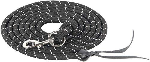 Produktbild von Harry's Horse Bodenarbeitsseil mit Karabiner Schwarz - 4 m