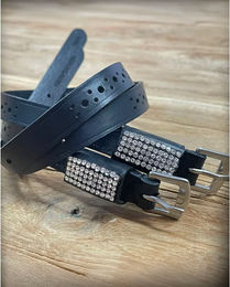 Produktbild von Harry's Horse Broque Sporenriemen aus Leder in Schwarz