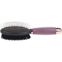 Produktbild von Harry's Horse ComfortCare 2-seitige Pferdebürste aus Nylon in Lila