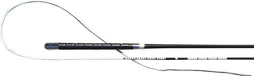 Produktbild von Harry's Horse Damen Bogenpeitsche mit Lederhandgriff schwarz 120 cm