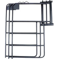 Produktbild von Harry's Horse Deckenhalter aus Metall für 3 Decken Schwarz