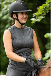 Produktbild von Harry's Horse Denici Cavalli Shadow Reitshirt für Damen in Schwarz XS
