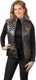 Produktbild von Harry's Horse Denici Cavalli Stardust Wendeweste fürs Reiten Unisex Schwarz XL