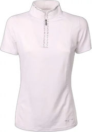 Produktbild von Harry's Horse Denver Reitshirt für Damen in Weiß aus Polyester Größe S