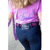 Produktbild von Harry's Horse Diva Mädchen Jeans Reithose mit Vollgrip in Blau aus Baumwolle