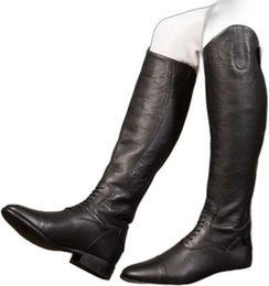Produktbild von Harry's Horse Donatelli Reitstiefel aus Leder Schwarz Unisex XS
