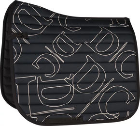 Produktbild von Harry's Horse Dressur Schabracke Denici Cavalli Stardust Design Schwarz