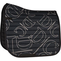 Produktbild von Harry's Horse Dressur Schabracke Denici Cavalli Stardust Design Schwarz