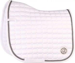 Produktbild von Harry's Horse Dressur Schabracke Reverso Competition Gunmetal Grau Weiß Polyester