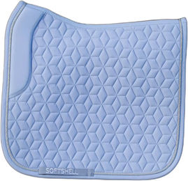 Produktbild von Harry's Horse Dressur Schabracke Softshell Blau aus Polyester