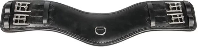 Harry's Horse Dressuursingel FreeFit aus Leder in Schwarz 40cm - 40 cm – Bild 1 von 3
