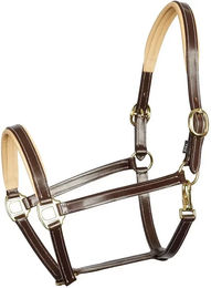 Produktbild von Harry's Horse Elegance Lederhalfter für Ponys in Braun
