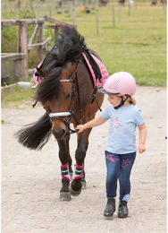 Produktbild von Harry's Horse EQS Reithose Damen Full Grip mit Leder in Weiß Größe 34