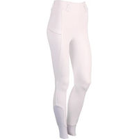 Produktbild von Harry's Horse Equitights Crystal Full Grip Turnierleggings Weiß