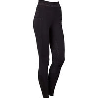 Produktbild von Harry's Horse Equitights Denici Cavalli Reitleggings Damen mit Full Grip in Schwarz Größe 38
