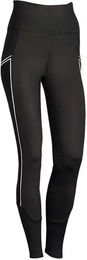 Harry's Horse EquiTights Full Grip Reitleggings für Damen mit Silikon-Vollbesatz Schwarz Größe 164 – Bild 1 von 10