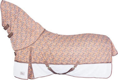 Harry's Horse Fliegendecke für Pferde mit Halsabdeckung Mesh-Pro Camo in Grau – Bild 1 von 1
