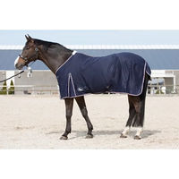 Produktbild von Harry's Horse Fliegendecke Honeycomb aus Baumwolle Navy Blau 145cm