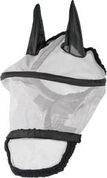 Harry's Horse Fliegenmaske B-Free für Pferde Größe L Weiß aus Polyester – Bild 1 von 4