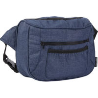 Produktbild von Harry's Horse Futterbeutel Bauchtasche für Pferde Blau aus Polyester 26x9x18cm