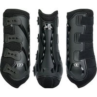 Produktbild von Harry's Horse Gamaschen Air Mesh Pro für Pferde Schwarz Größe L aus Kunststoff