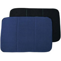 Produktbild von Harry's Horse Gamaschen aus Fleece für Pferde in Schwarz und Blau - 4 x 30 cm