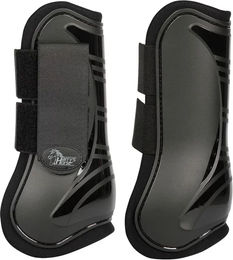 Harry's Horse Gamaschen aus Neopren für Pferde Schwarz Größe Vollblut/VB – Bild 1 von 2