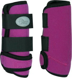 Harry's Horse Gamaschen aus Neopren für Shetty in Lila – Bild 1 von 2