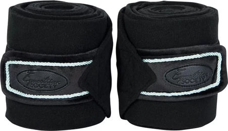 Produktbild von Harry's Horse Gamaschen aus Samt und Polyester in Schwarz