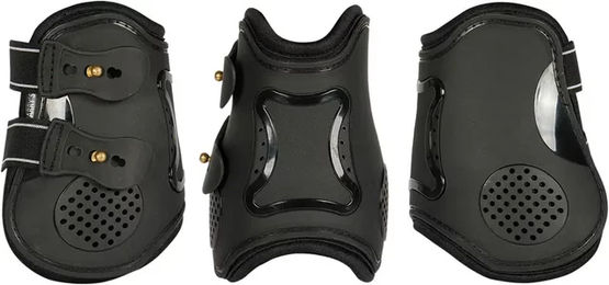 Harry's Horse Gamaschen Elite-R aus Neopren Schwarz Vollblut/VB – Bild 1 von 3