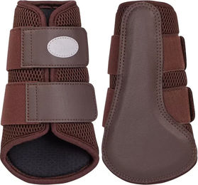 Produktbild von Harry's Horse Gamaschen Flextrainer Air Mesh Knieschutz für Pferde Braun Größe S