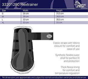 Harry's Horse Gamaschen Flextrainer für Pferde Navy XL – Bild 1 von 3