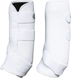 Harry's Horse Gamaschen für Pferde aus Neopren mit Memoryfoam in Weiß Größe L – Bild 1 von 2