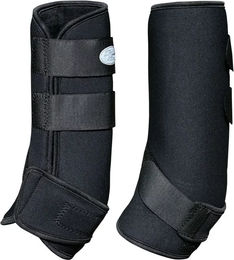 Harry's Horse Gamaschen für Pferde aus Neopren mit Memoryfoam Schwarz Größe S – Bild 1 von 3
