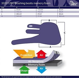 Harry's Horse Gamaschen für Pferde aus Neopren mit Memoryfoam Weiß Größe XL – Bild 1 von 2