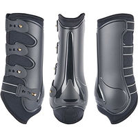 Produktbild von Harry's Horse Gamaschen Grand Prix voor aus Neopren Schwarz für Vollblut
